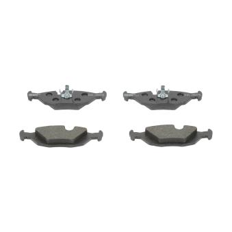 Jeu de 4 plaquettes de frein arrière FERODO OEM 8967101