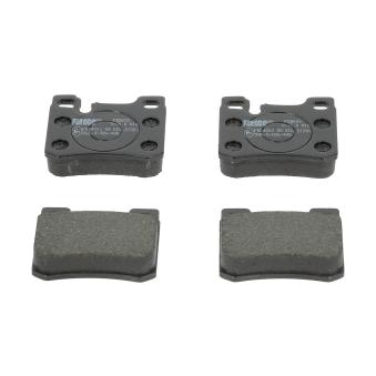 Jeu de 4 plaquettes de frein arrière FERODO [FDB693]