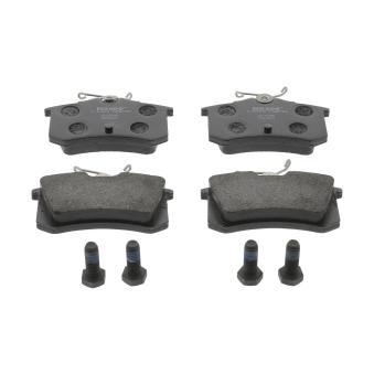 Jeu de 4 plaquettes de frein arrière FERODO OEM 9944395