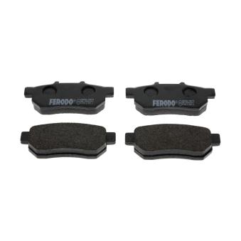 Jeu de 4 plaquettes de frein arrière FERODO [FDB778]