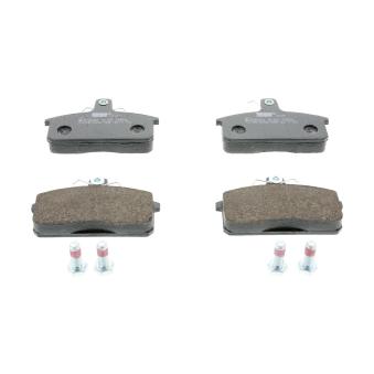 Jeu de 4 plaquettes de frein avant FERODO [FDB906]