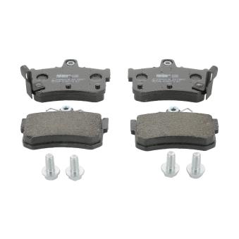 Jeu de 4 plaquettes de frein arrière FERODO FDB917 pour MAZDA 6 2.2 D - 184cv