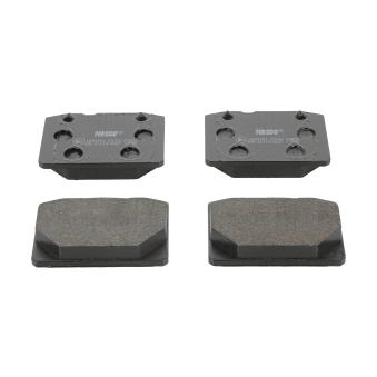 Jeu de 4 plaquettes de frein avant FERODO OEM 21013501089