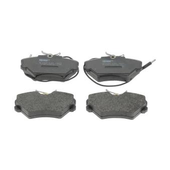 Jeu de 4 plaquettes de frein avant FERODO [FDB972]