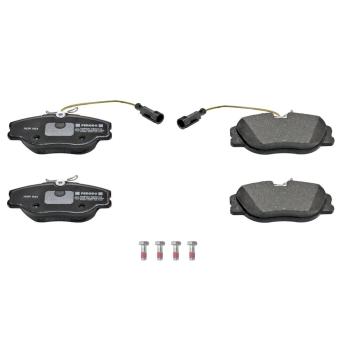 Jeu de 4 plaquettes de frein avant FERODO OEM 9948092