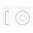 FERODO FDR329795 - Tambour de frein