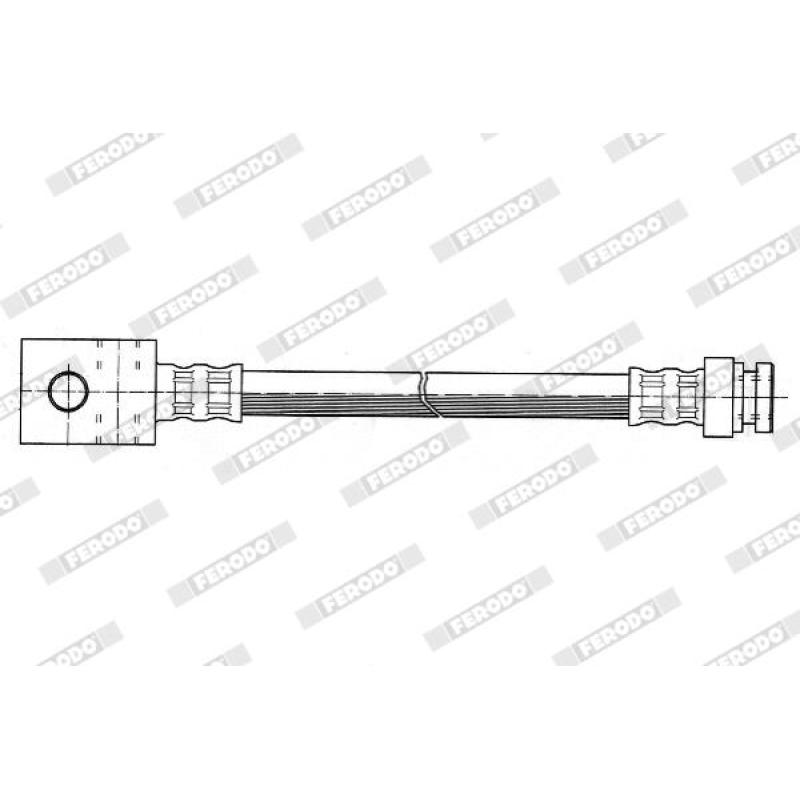 Flexible de frein FERODO FHY2437 - Visuel 1