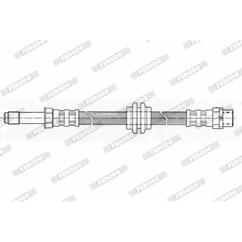 Flexible de frein FERODO FHY2468 - Visuel 1
