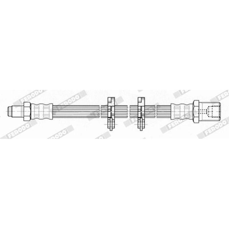 Flexible de frein FERODO FHY2561 - Visuel 1