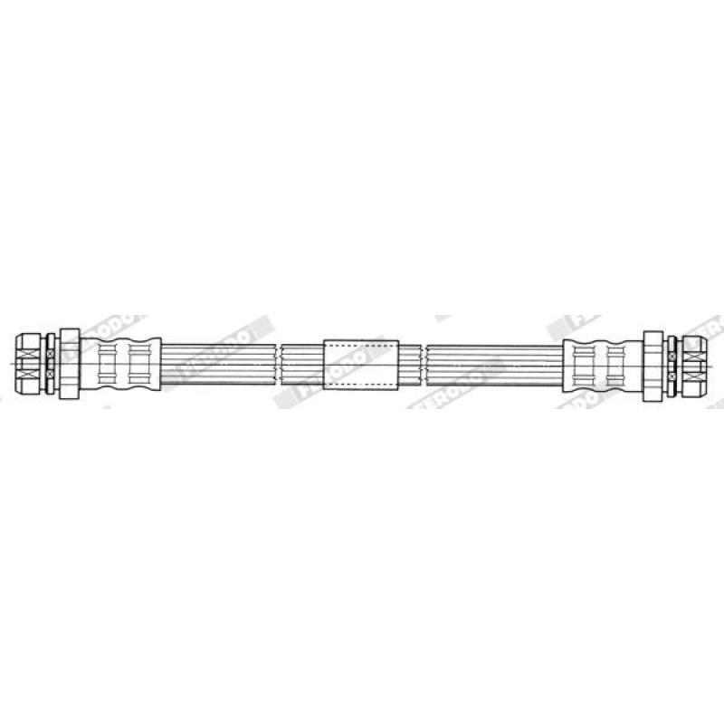 Flexible de frein FERODO FHY2666 - Visuel 1