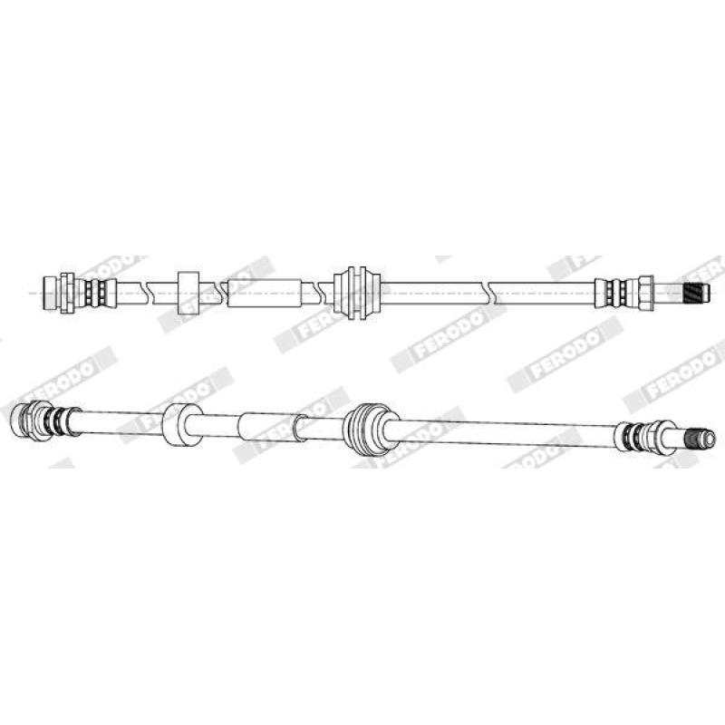 Flexible de frein FERODO FHY2669 - Visuel 1