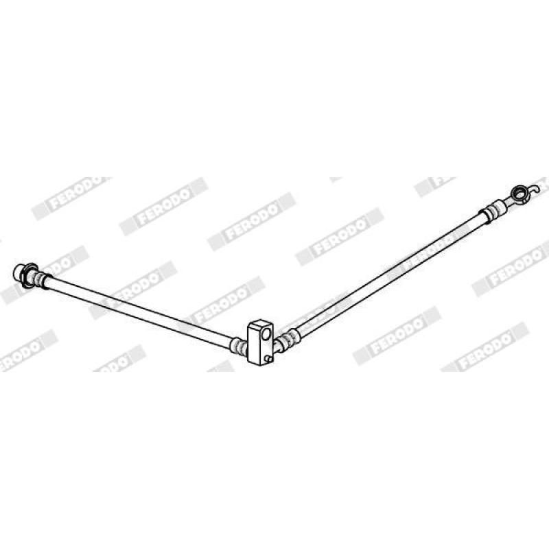 Flexible de frein FERODO FHY2704 - Visuel 1