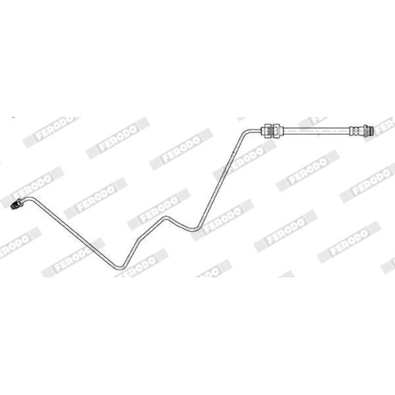 Flexible de frein FERODO FHY2714 - Visuel 1