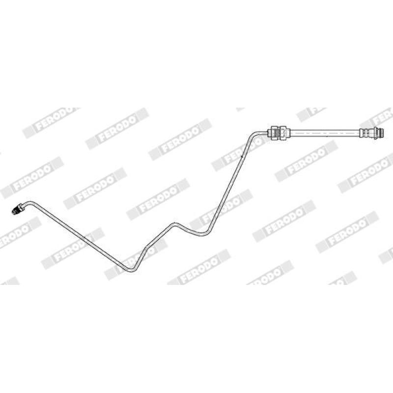 Flexible de frein FERODO FHY2716 - Visuel 1
