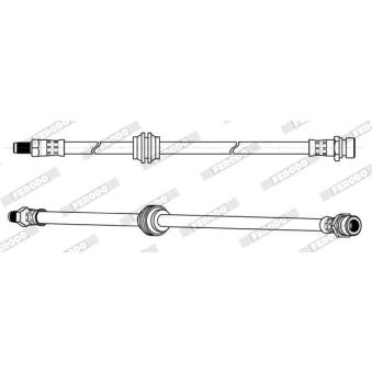 Flexible de frein FERODO OEM 0K20143980A