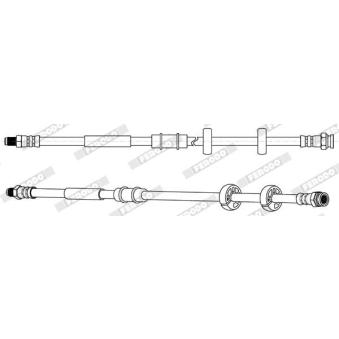 Flexible de frein FERODO OEM 46778083