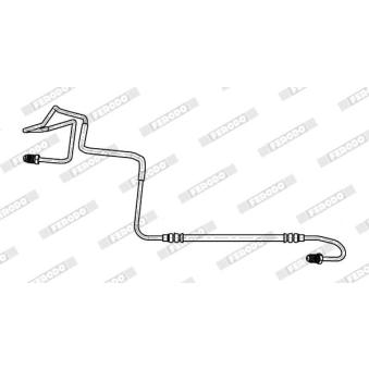 Flexible de frein FERODO [FHY2872]