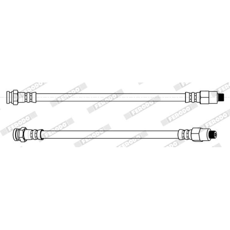 Flexible de frein FERODO FHY2878 - Visuel 1