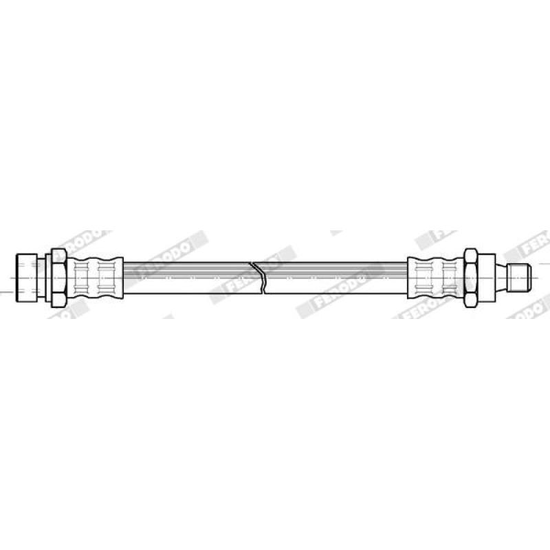 Flexible de frein FERODO FHY2903 - Visuel 1