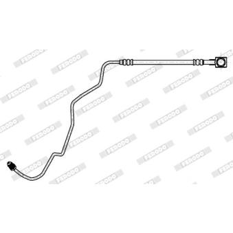 Flexible de frein FERODO OEM 6Q0611764M Flexible de frein FERODO OEM 6Q0611764M