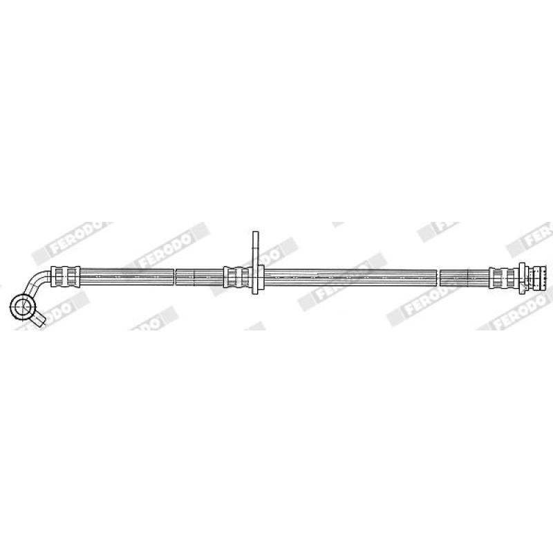 Flexible de frein FERODO FHY3190 - Visuel 1