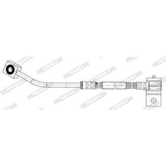 Flexible de frein FERODO OEM 4509996AE