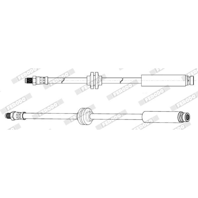 Flexible de frein FERODO FHY3277 - Visuel 1