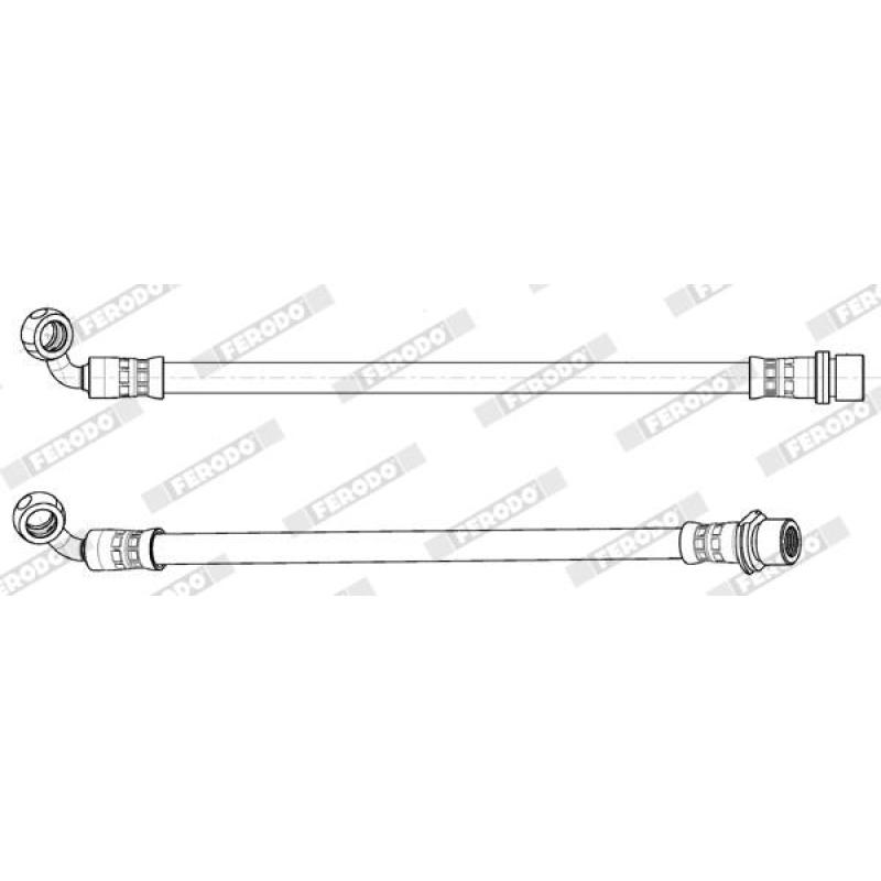 Flexible de frein FERODO FHY3293 - Visuel 1