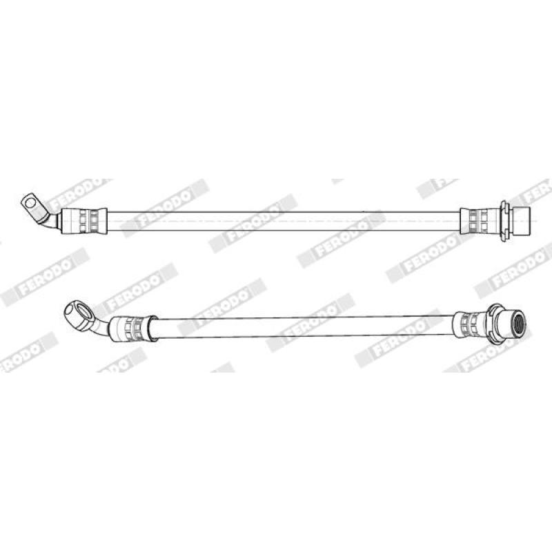 Flexible de frein FERODO FHY3294 - Visuel 1