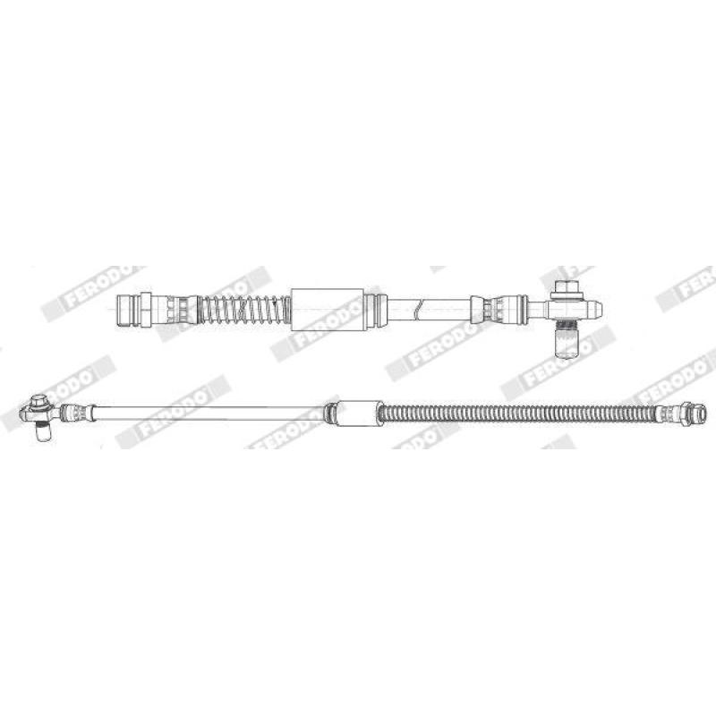 Flexible de frein FERODO FHY3360 - Visuel 1