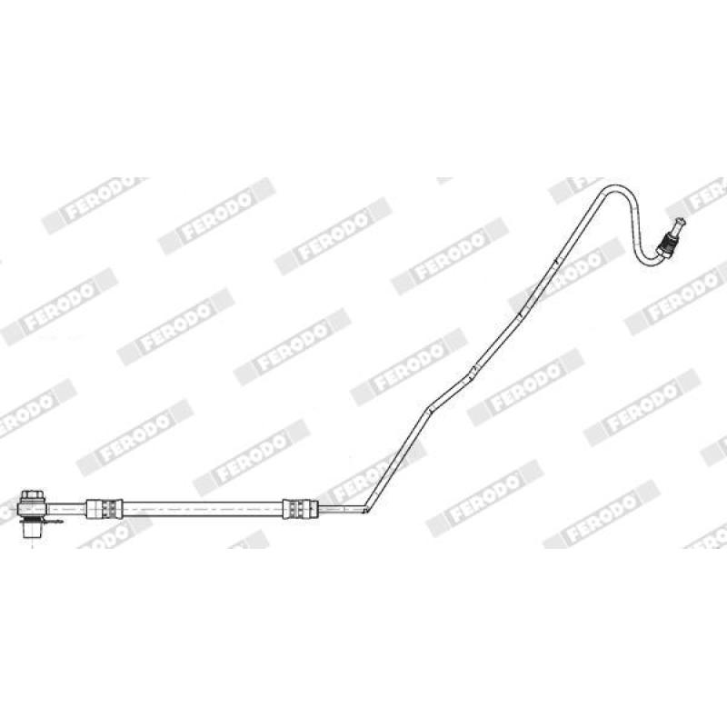 Flexible de frein FERODO FHY3362 - Visuel 1