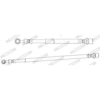 Flexible de frein FERODO OEM 37251ac000