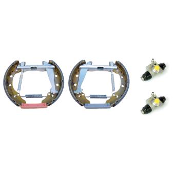 Kit de freins arrière (prémontés) FERODO FMK605 pour CITROEN NEMO 1.8 GTE - 110cv
