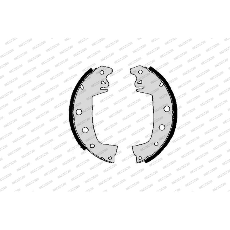 Jeu de mâchoires de frein FERODO FSB133 - Visuel 1