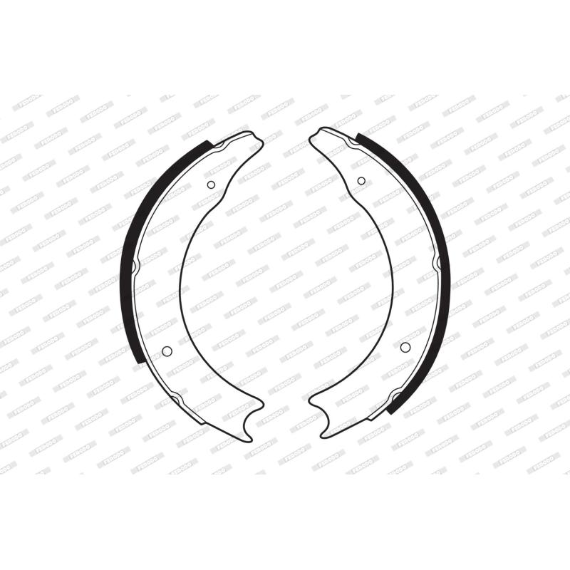 Jeu de mâchoires de frein FERODO FSB14 - Visuel 1