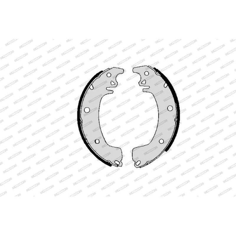 Jeu de mâchoires de frein FERODO FSB214 - Visuel 1