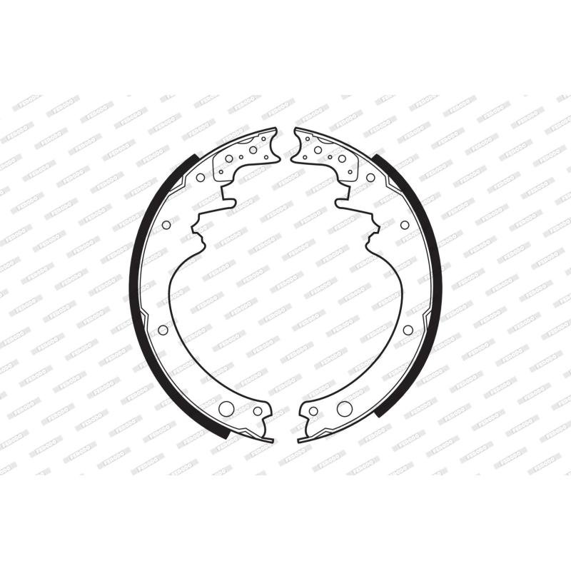 Jeu de mâchoires de frein FERODO FSB250 - Visuel 1