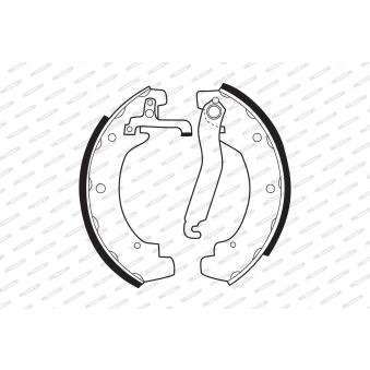 Jeu de mâchoires de frein FERODO OEM 38722114