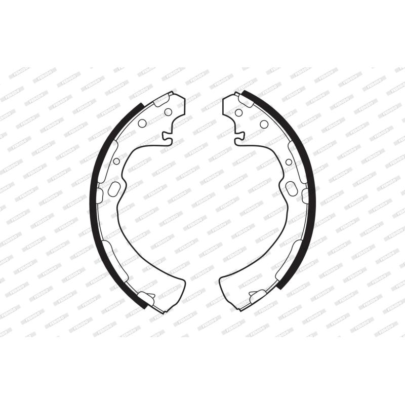 Jeu de mâchoires de frein FERODO FSB282 - Visuel 1