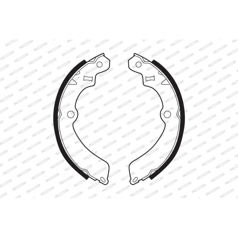 Jeu de mâchoires de frein FERODO FSB316 - Visuel 1