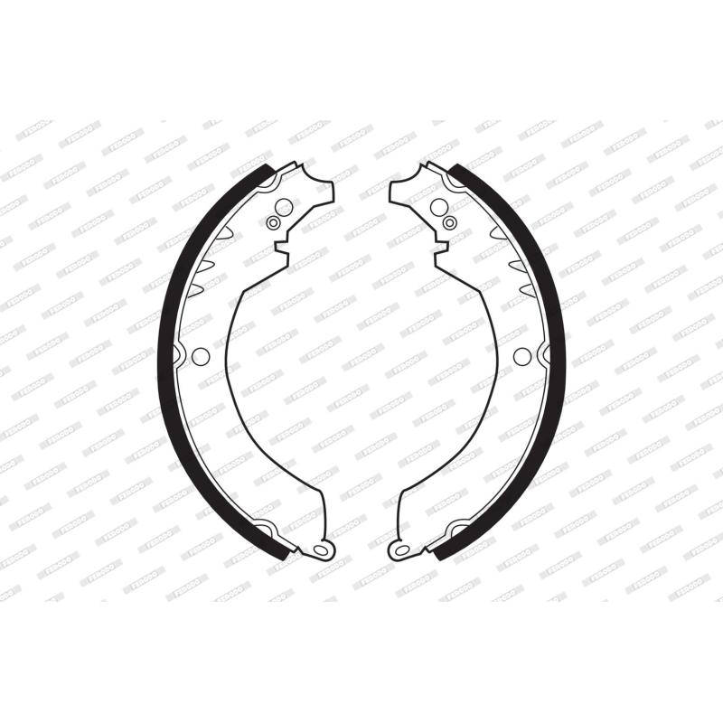 Jeu de mâchoires de frein FERODO FSB327 - Visuel 1