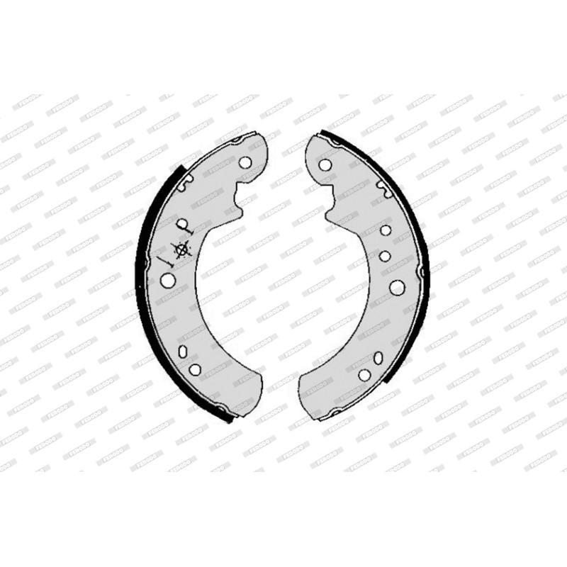 Jeu de mâchoires de frein FERODO FSB395 - Visuel 1