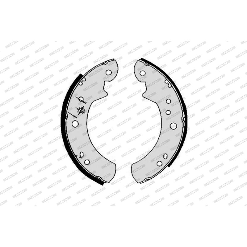 Jeu de mâchoires de frein FERODO FSB396 - Visuel 1