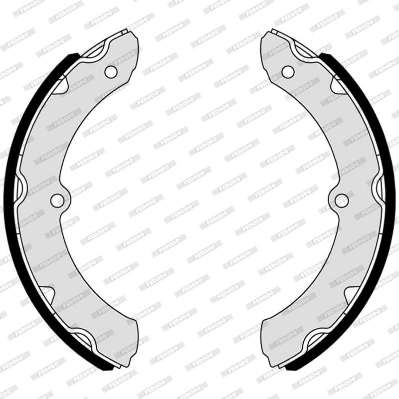 Jeu de mâchoires de frein FERODO FSB4158 - Visuel 1