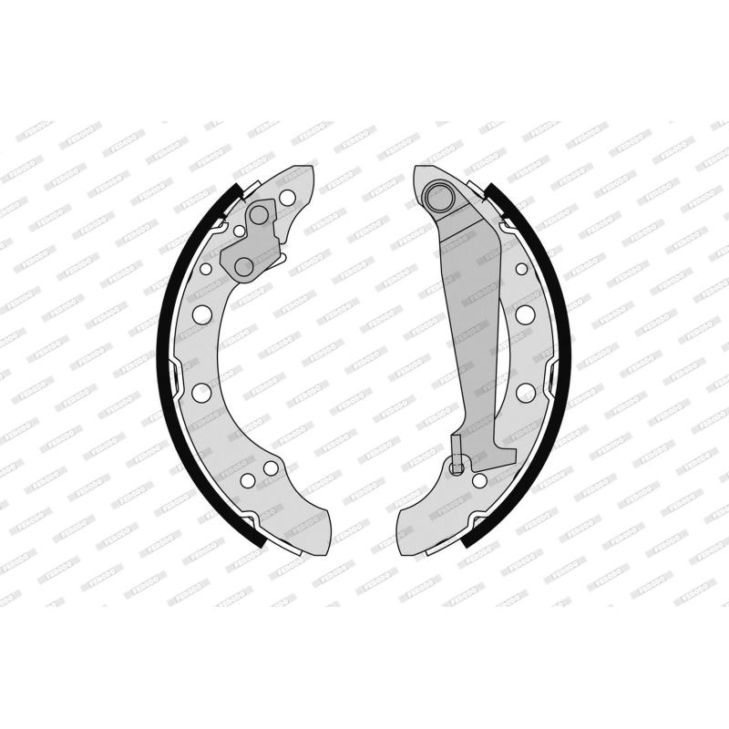 Jeu de mâchoires de frein FERODO FSB4182 - Visuel 1