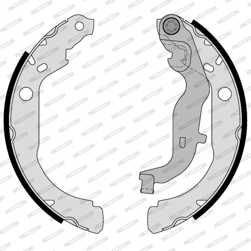 Jeu de mâchoires de frein FERODO FSB4194 - Visuel 1
