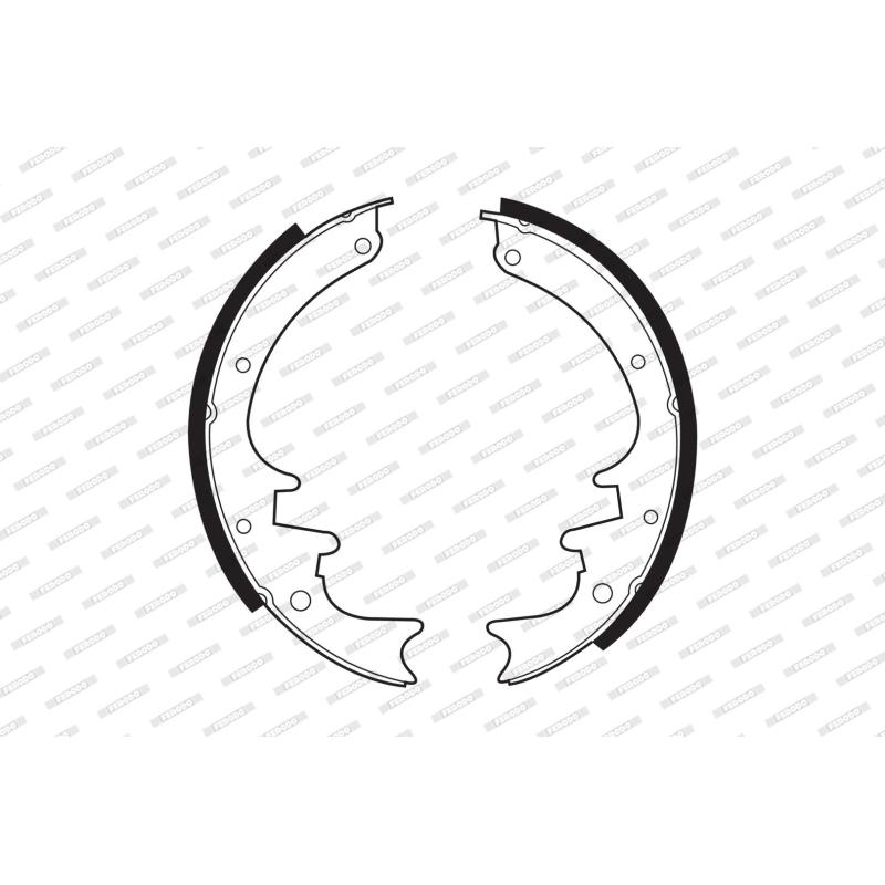 Jeu de mâchoires de frein FERODO FSB429 - Visuel 1