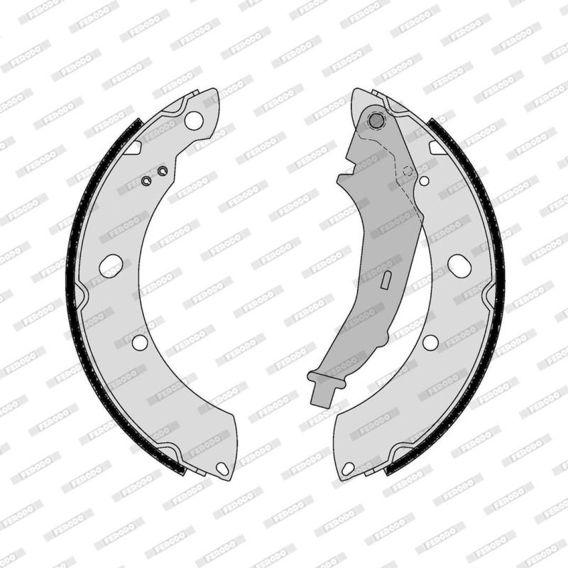 Jeu de mâchoires de frein FERODO FSB4314 - Visuel 1