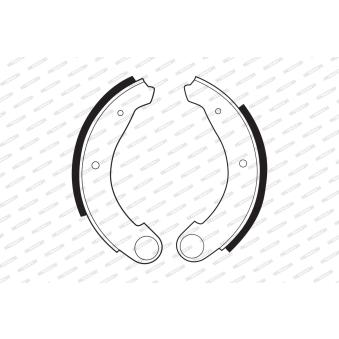 Jeu de mâchoires de frein FERODO FSB51