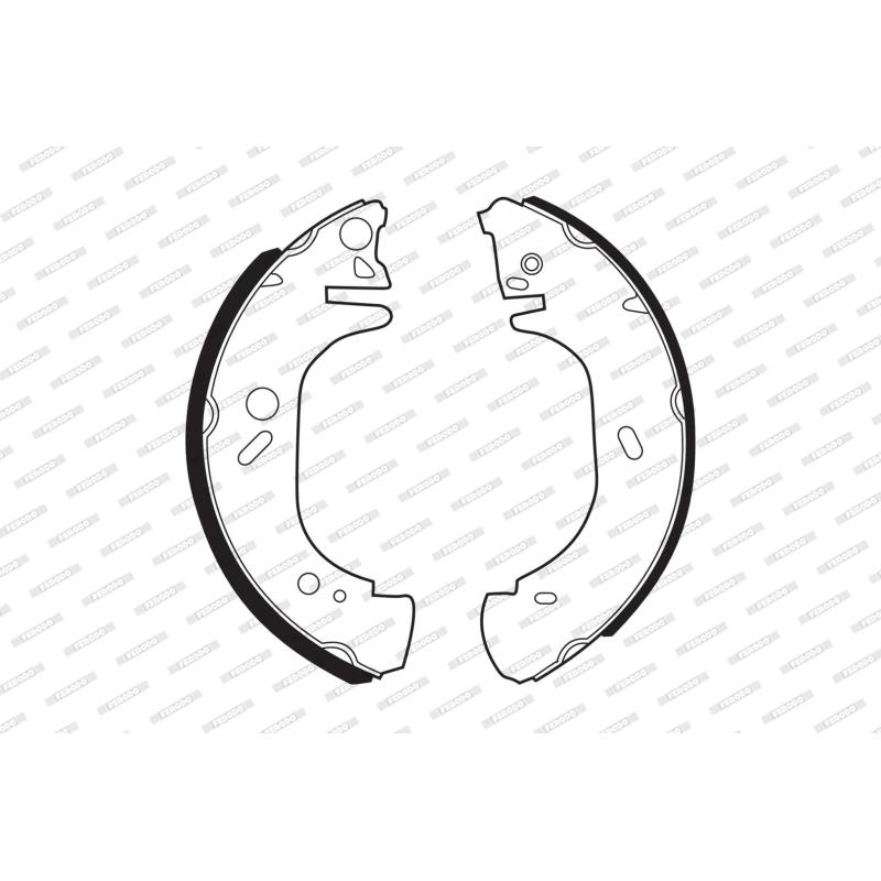 Jeu de mâchoires de frein FERODO FSB541 - Visuel 1